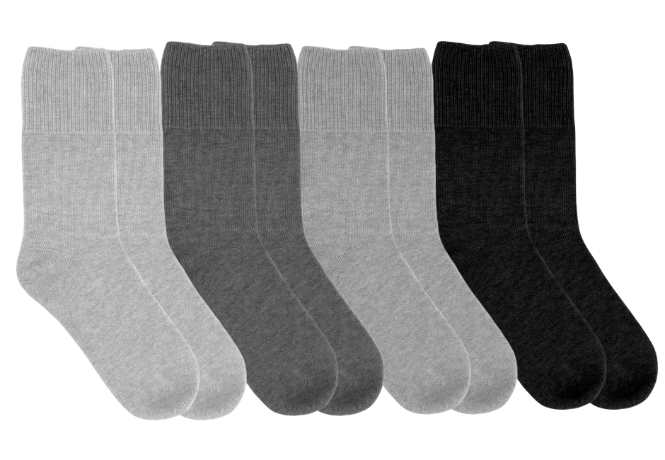 Tirol Socks Merino Herren-24 Doppelpackungen im Karton, gemischt